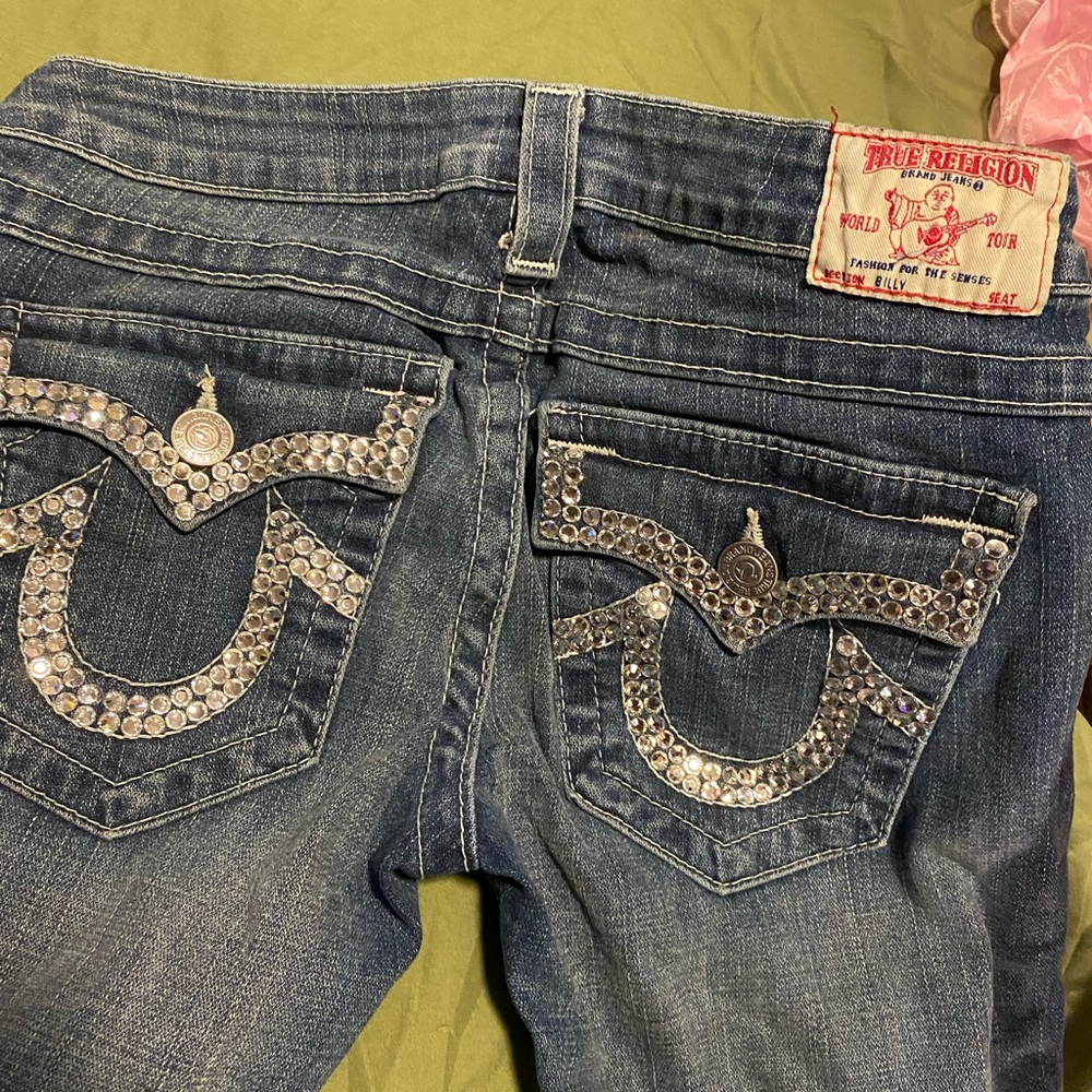 True Religion bedazzled jeans ✨